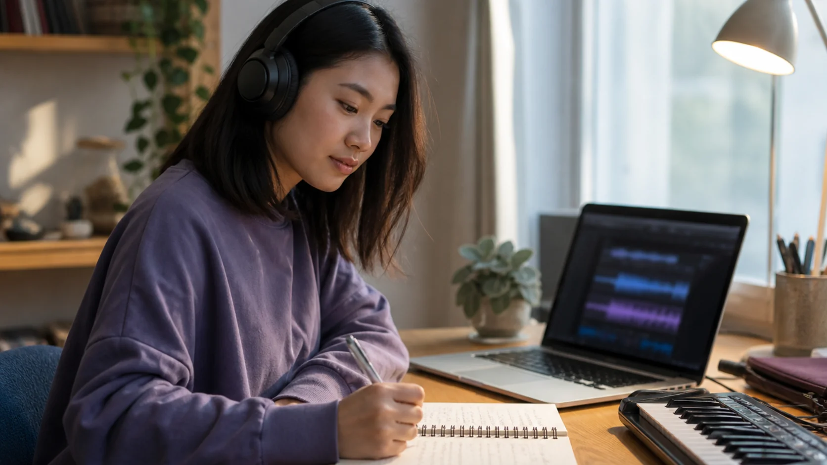 Exporting a music file